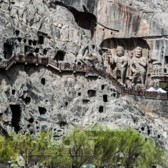 龙门石窟的#旅图换旅费# #名胜古迹#
