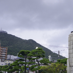 函馆山的#旅图换旅费# #旅拍# #自然风光#