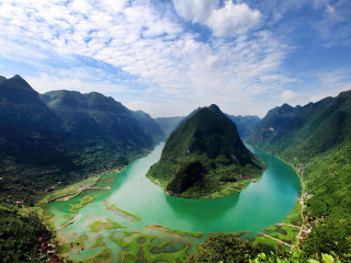 大化红水河百里画廊