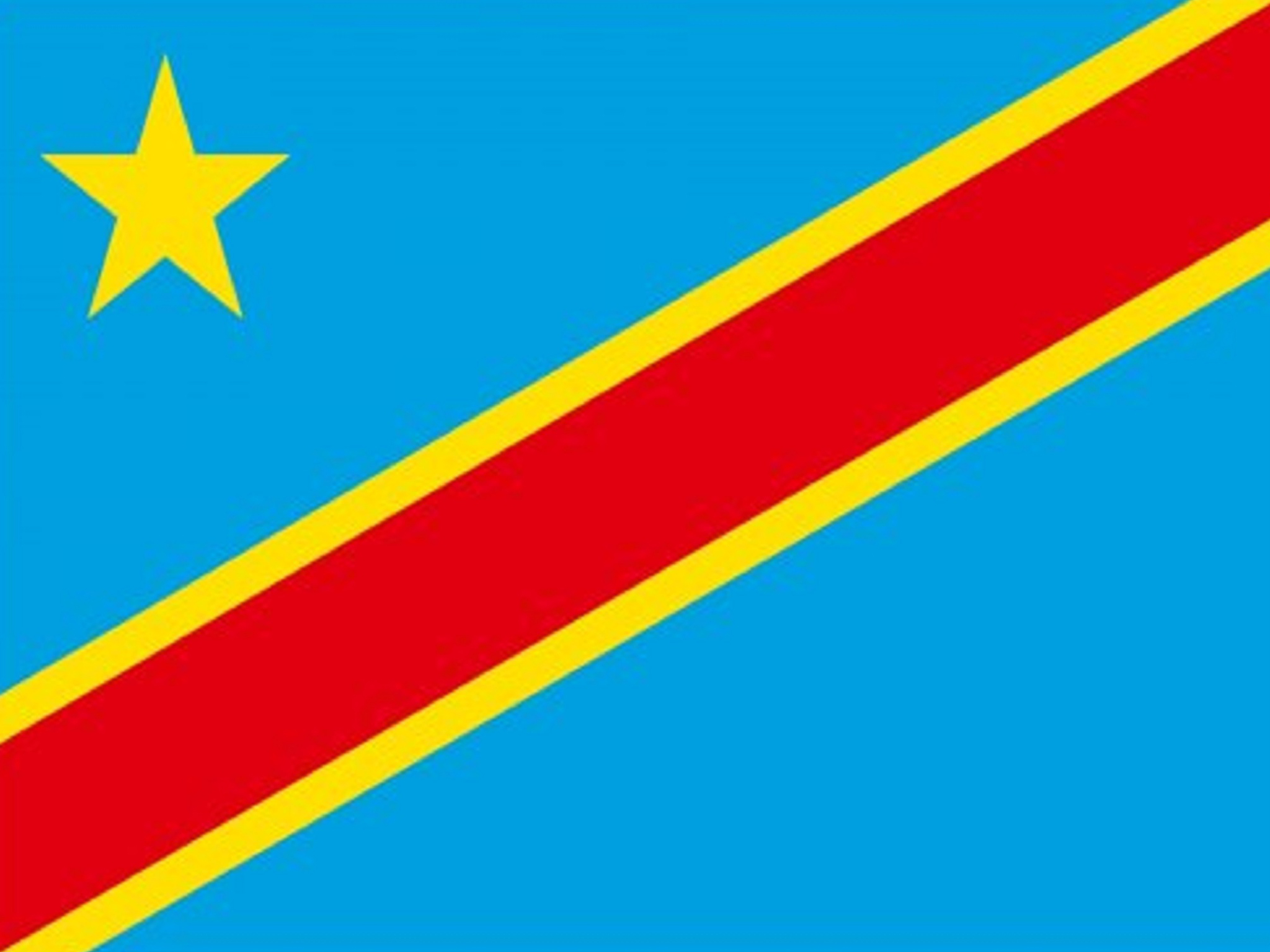 民主刚果国旗图片