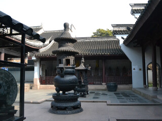 修真观和古戏台