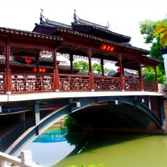 苏州甪直古镇