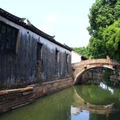 苏州甪直古镇