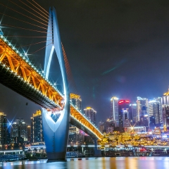 洪崖洞的#旅图换旅费# #旅拍# #建筑#