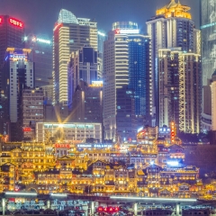 洪崖洞的#旅图换旅费# #旅拍# #建筑#