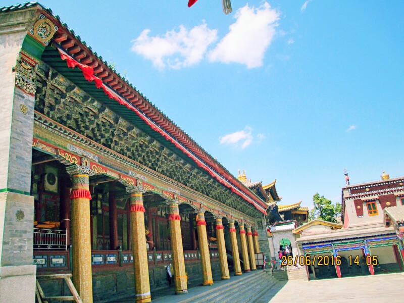 九间殿是菩提塔吗菩提树留影寺内有专职导游讲解,一路跟着导游,进寺院