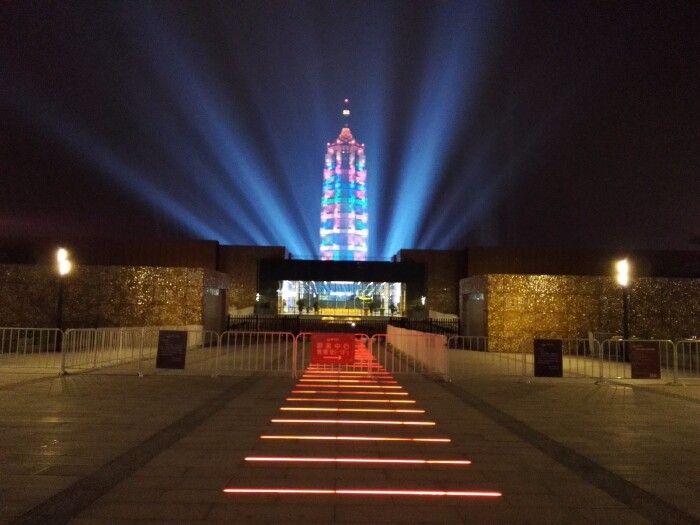 大报恩寺夜景一瞥