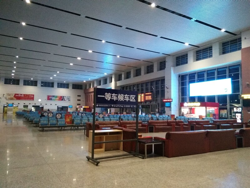 韶关高铁候车室