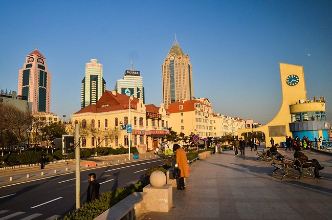 冬游青岛:跟着山野君来欣赏胶州海上明珠