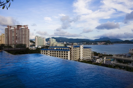 <海南-三亚大东海酒店2晚3日半自助游>入住海景房、赠接机或送机、赠蜈支洲岛1日游二选一