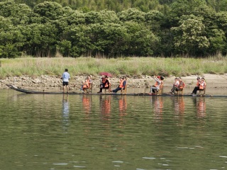 庞泉沟果老峰漂流景区