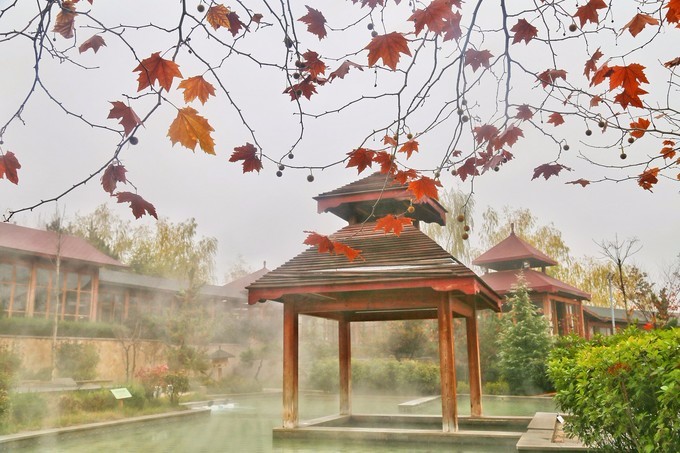 初冬时节,去威海文登泡温泉才是最好的选择!