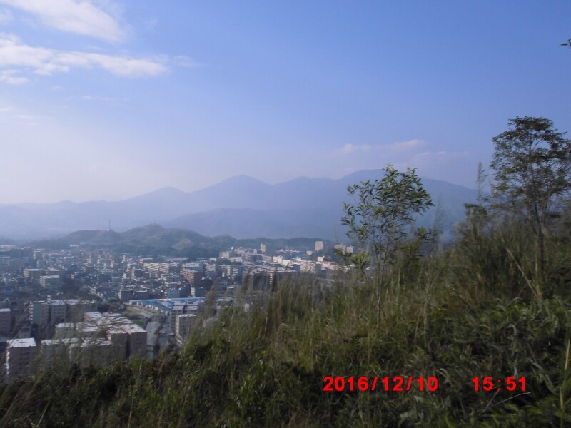 海丰梅陇华帝山还真象个海龟