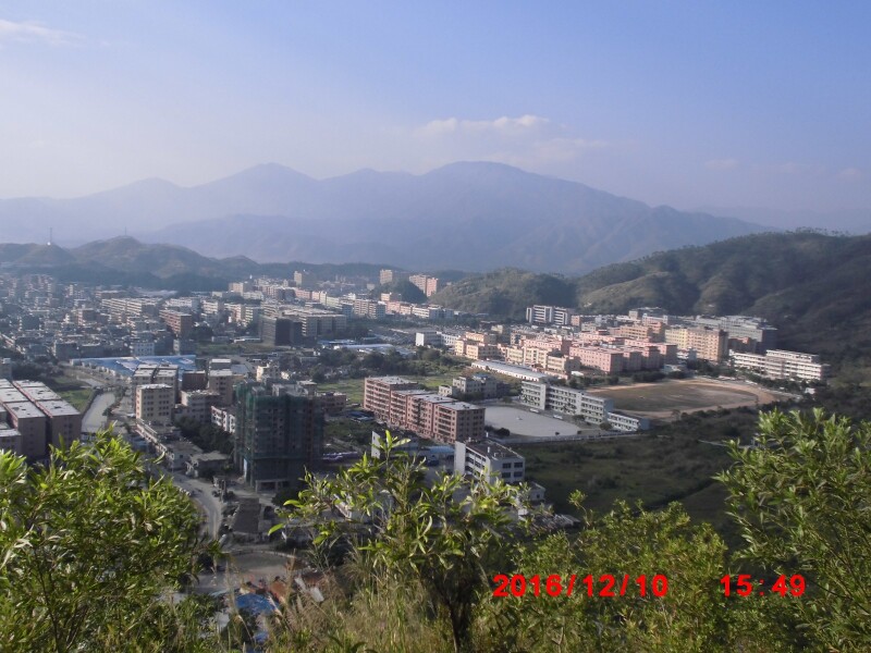 海丰梅陇华帝山还真象个海龟