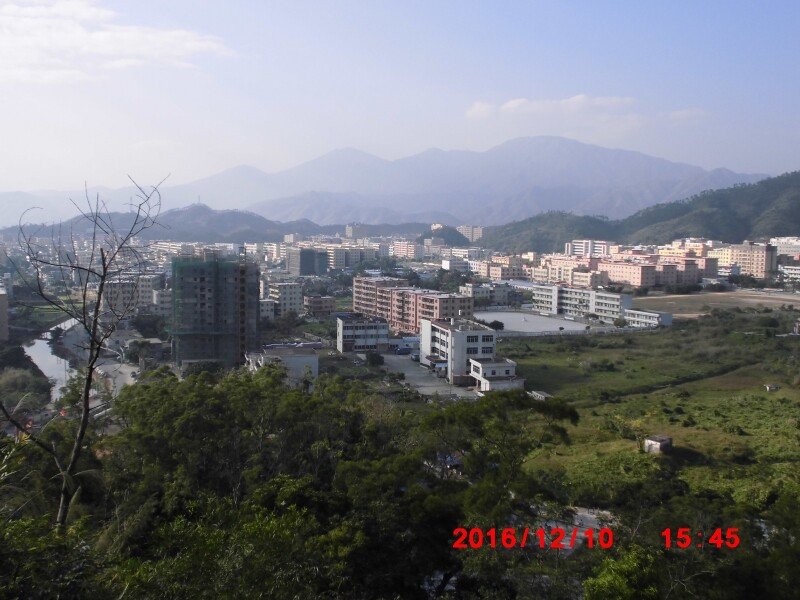 海丰梅陇华帝山还真象个海龟