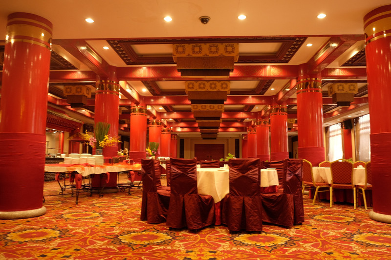 渭南建国饭店宴会厅图片
