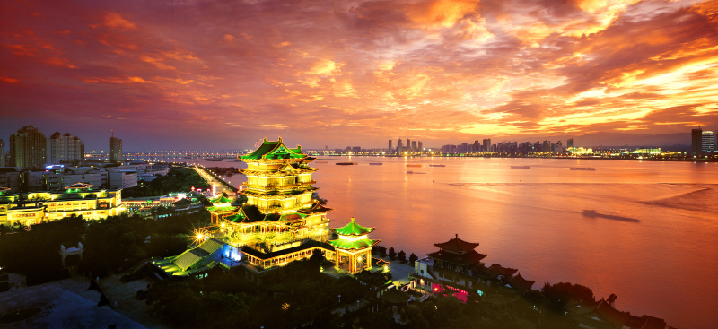 夜临赣江 共赴大唐滕王的宫廷乐宴_滕王阁游记_途牛