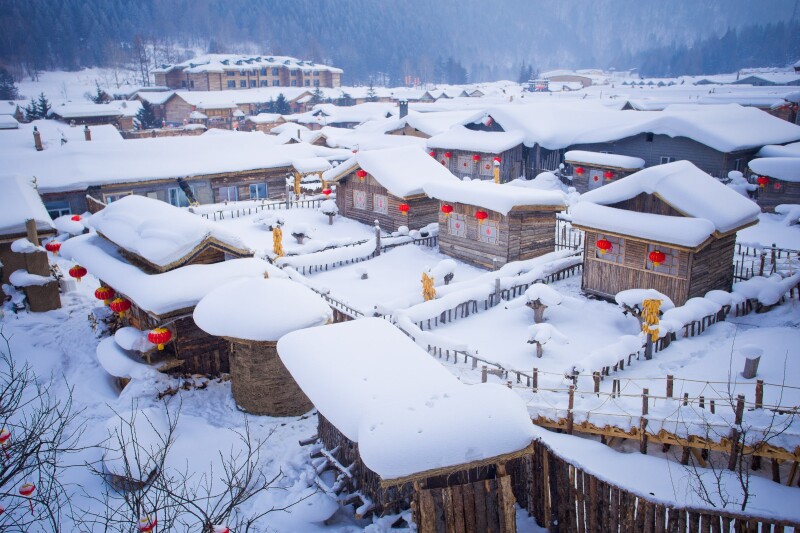 途牛首发2017东北大环线之旅雪乡长白山雾凇岛