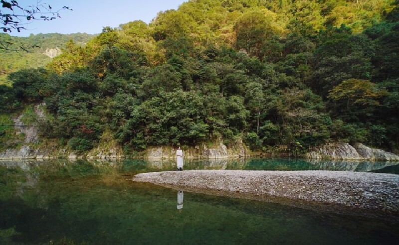 【永嘉楠溪江】背山面水岸透绿,临江人家山水清,楠溪江边流连返
