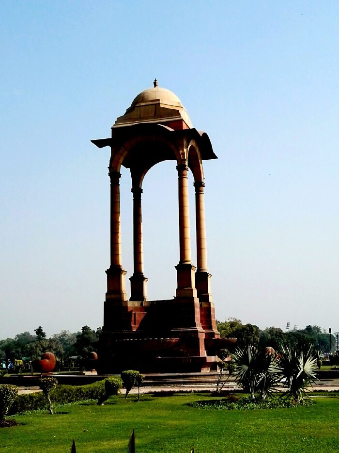 印度门广场上的亭子