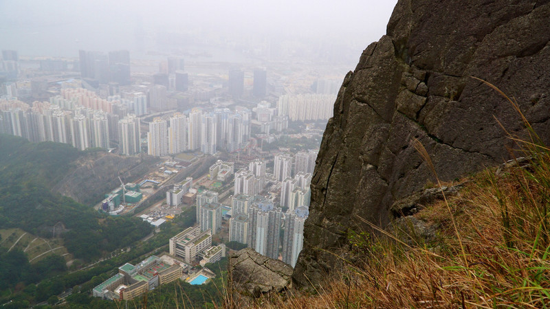 香港郊遊(二)——獅子山轉運行 飛鵝山自殺崖