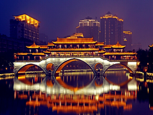 成都夜景
