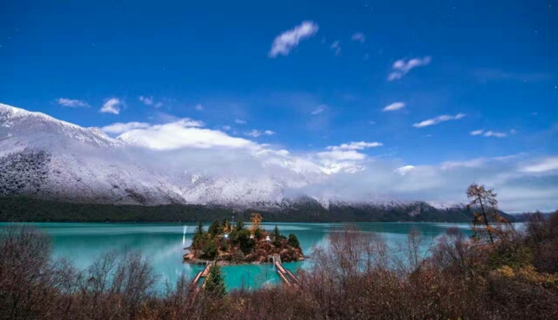 林芝巴松措秘景