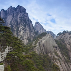黄山风景区 景点模块