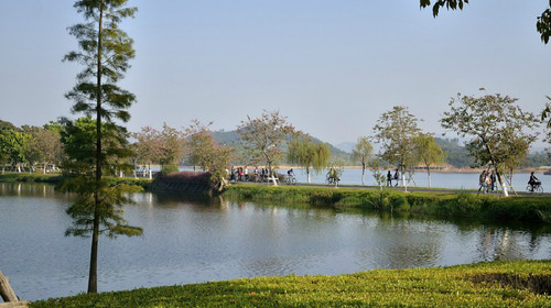  惠州羅浮山-松山湖-夢幻百花洲-旭日古村2天遊>松湖煙雨,夢幻百花洲