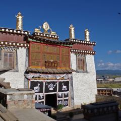 噶丹松赞林寺的#旅图换旅费# #旅拍#