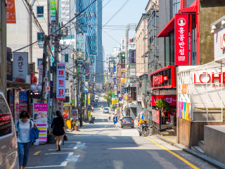 新沙洞林荫路