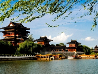 泰州凤城河画舫