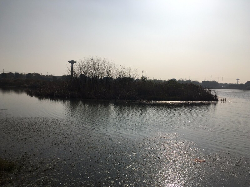 鑫城湖徐霞客镇的新兴公园