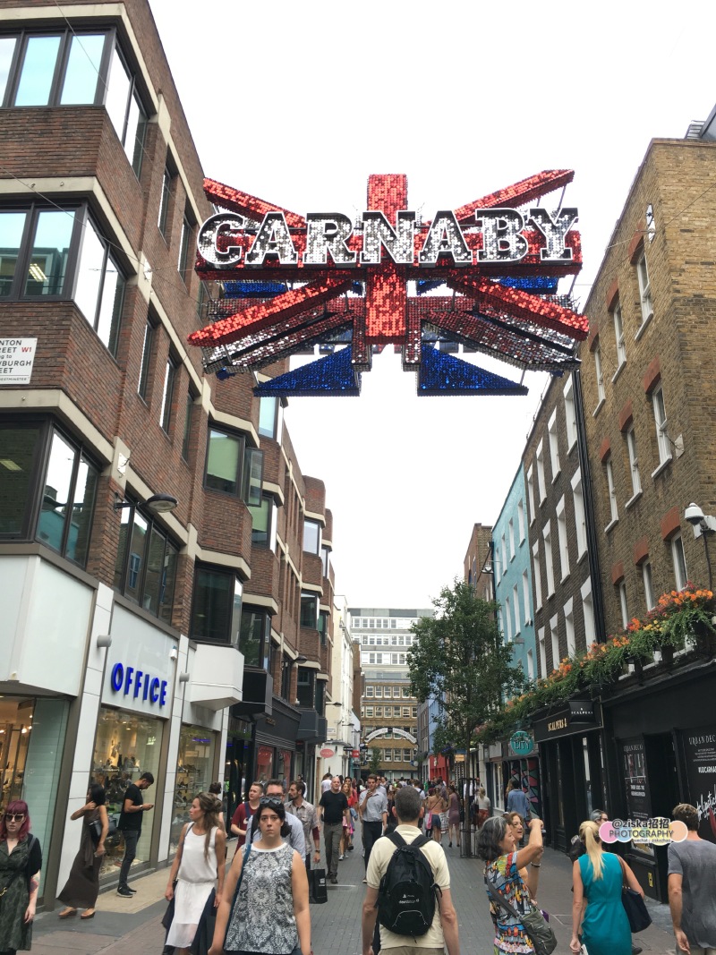 伦敦就是一个购物天堂,我很喜欢小资的卡纳比街carnaby street