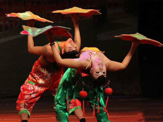 二人转表演参考图片