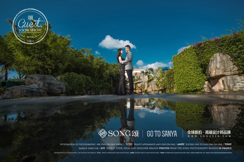 song颂婚纱摄影团购浪漫法式风情