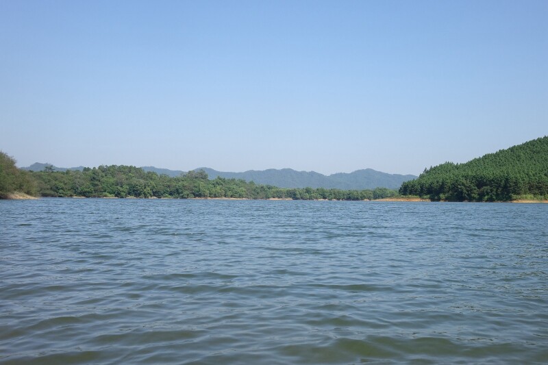 拥抱大自然台山千岛湖大隆洞水库