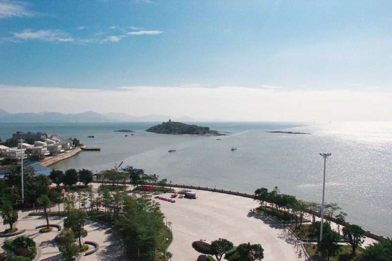 part1:惠州市区→大亚湾霞涌part6:回酒店休息 part7:逛海岸公园