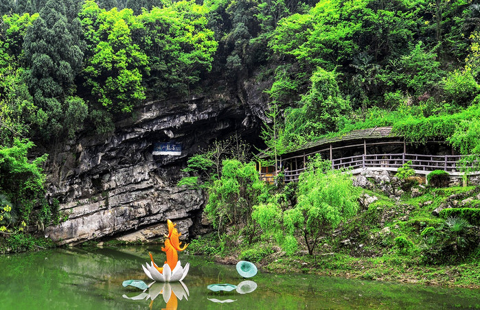 梅山龙宫门票团购图片