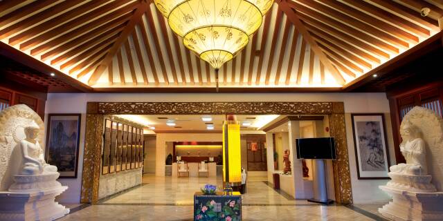 宾舍双飞3日自由行>入住佛教文化主题的精品酒店,畅游双谷观大华兴寺