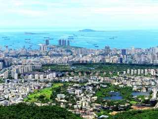 三亚凤凰岭海誓山盟景区