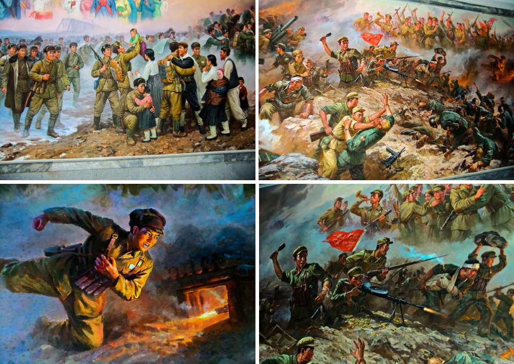 探访朝鲜【多图】_朝鲜革命博物馆游记_途牛