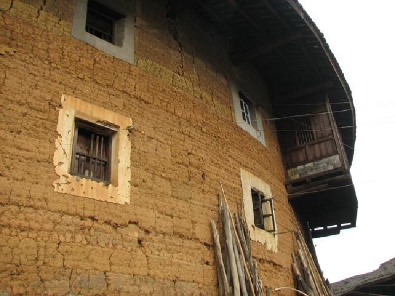初游福建原生态土楼大坪楼