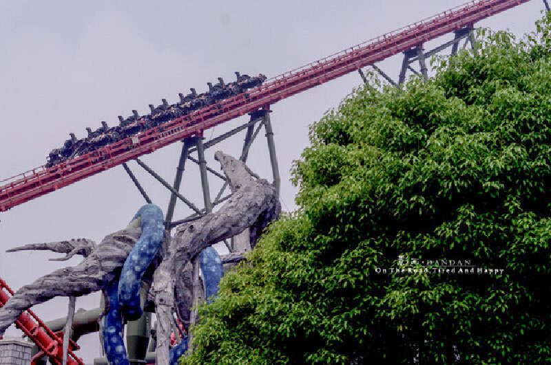 【过山龙】世界第三,国内首台4d过山车