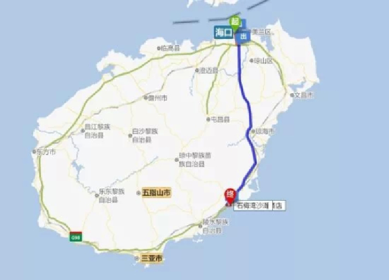 因爱而美万宁石梅湾的浪漫栖息
