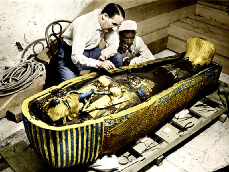 埃及博物馆法老遗体图片