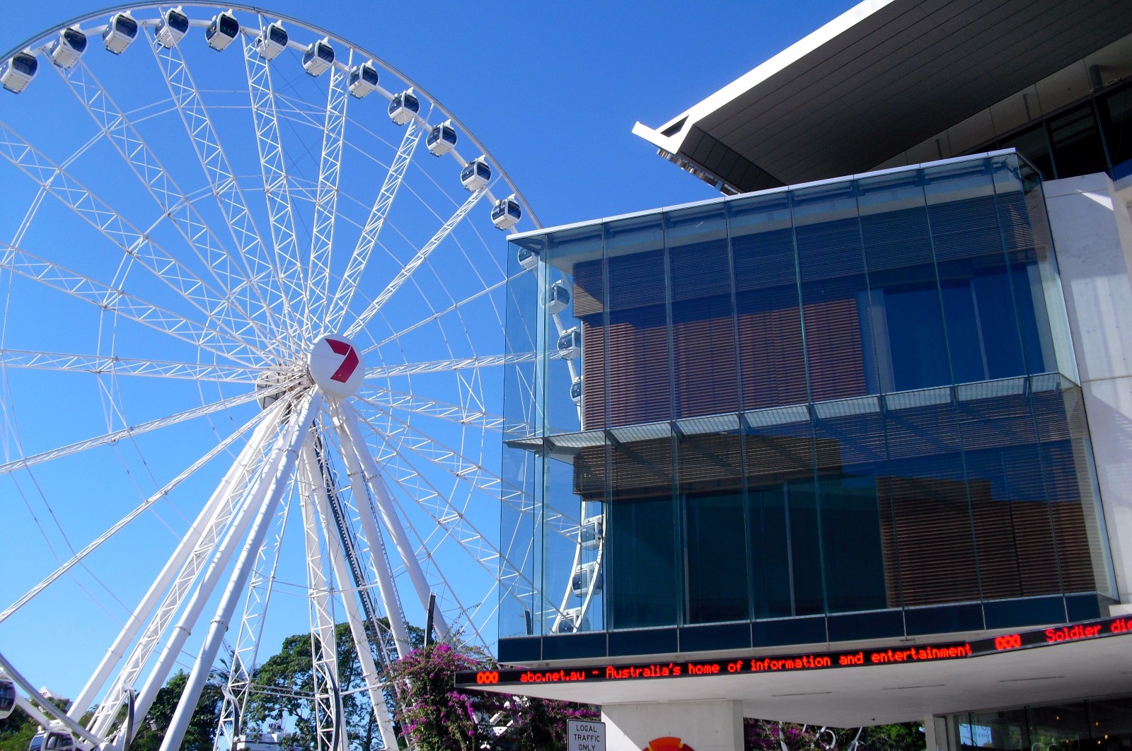 澳大利亚布里斯班摩天轮,门票15澳元.
