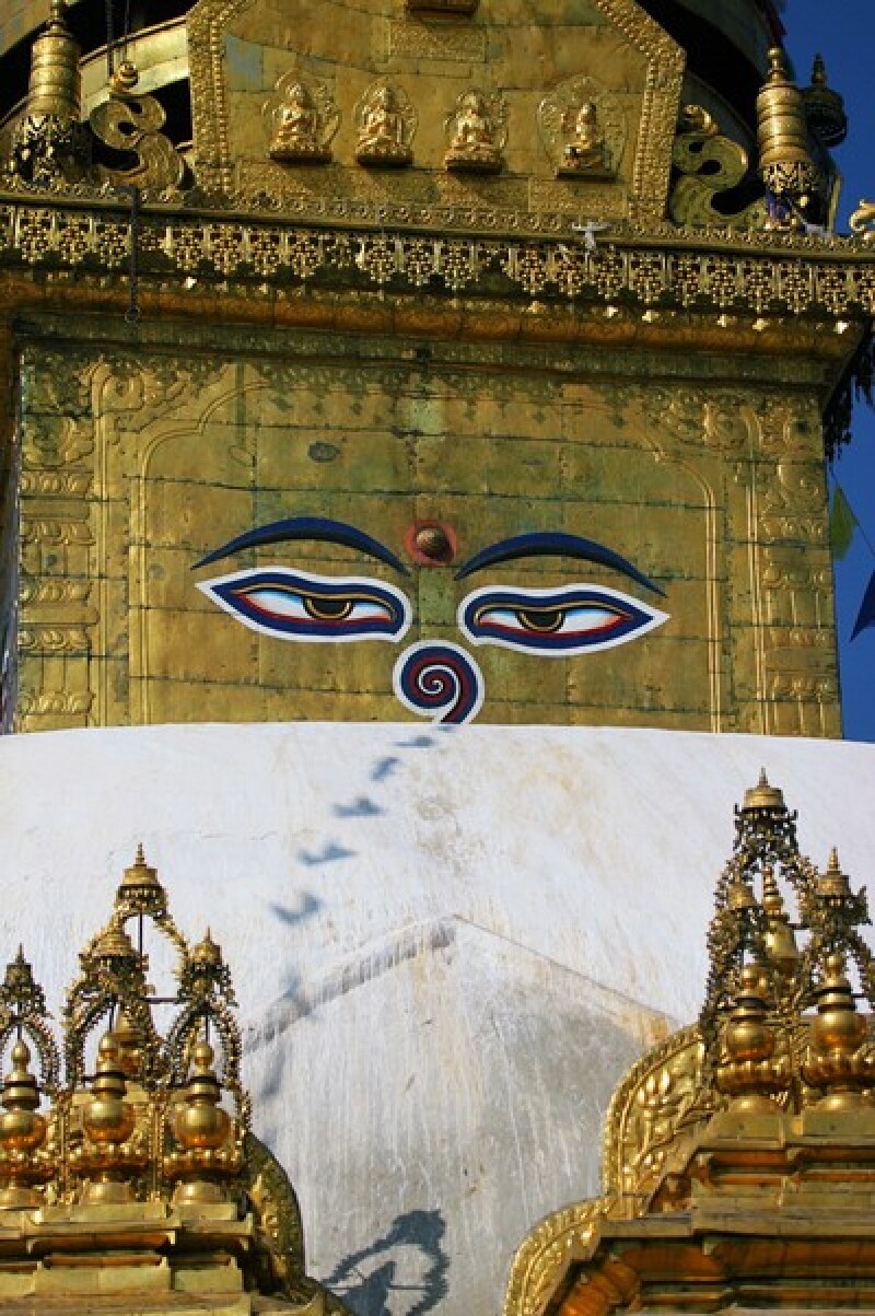 尼泊尔,离神最近的国度_博达哈大佛塔游记_途牛