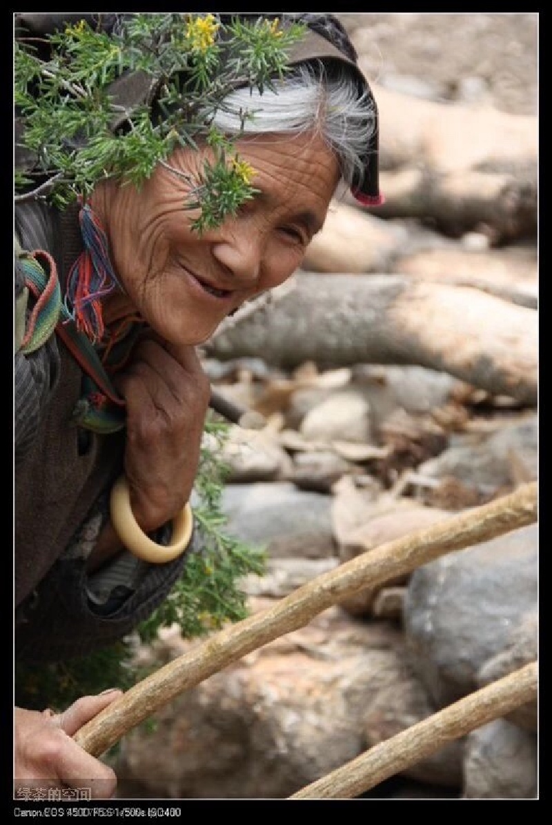 快乐的老婆婆,劳动者的光荣