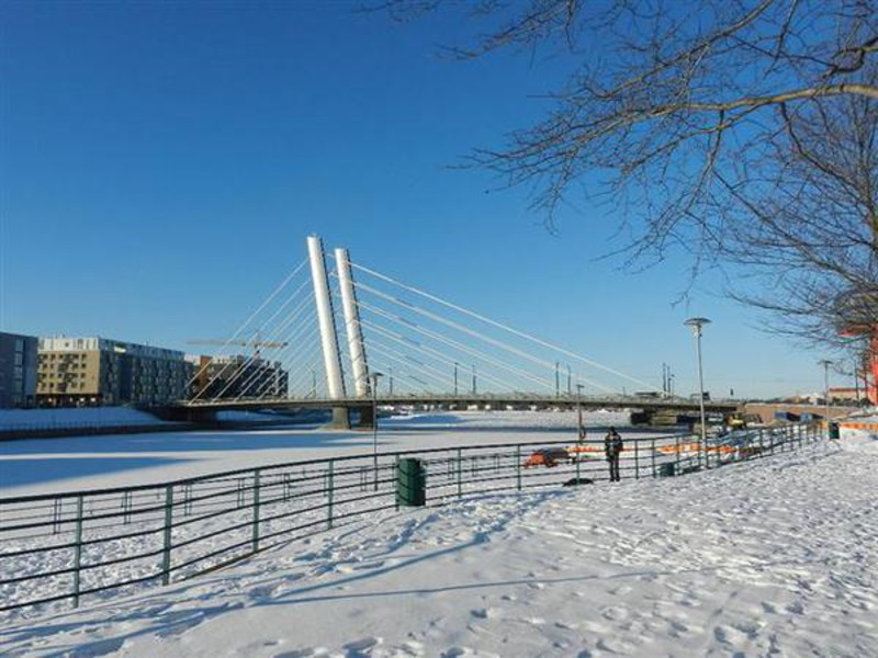 春季到北欧来看雪,周末徒步赫尔辛基